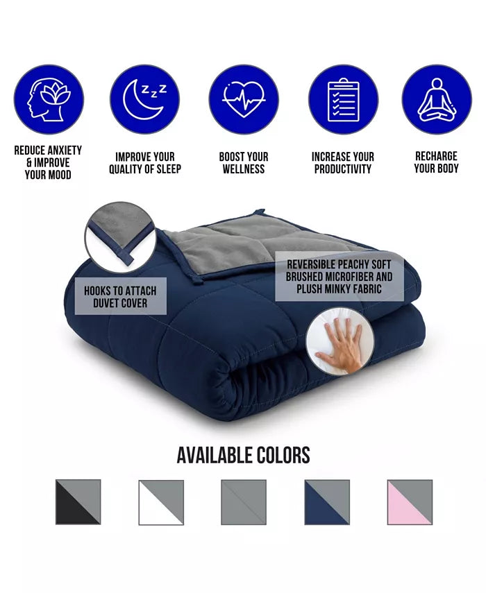 Reversible Anti-Anxiety Weighted Blanket
