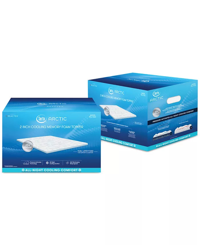 Cooling Twin Memory Foam Mattress Topper