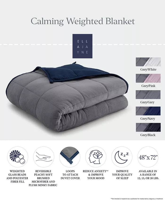 Reversible Anti-Anxiety Weighted Blanket