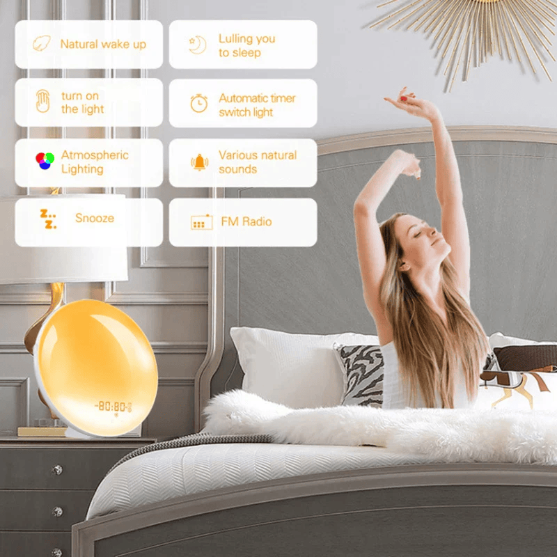 Wake Up Sunrise Simulation Alarm Clock