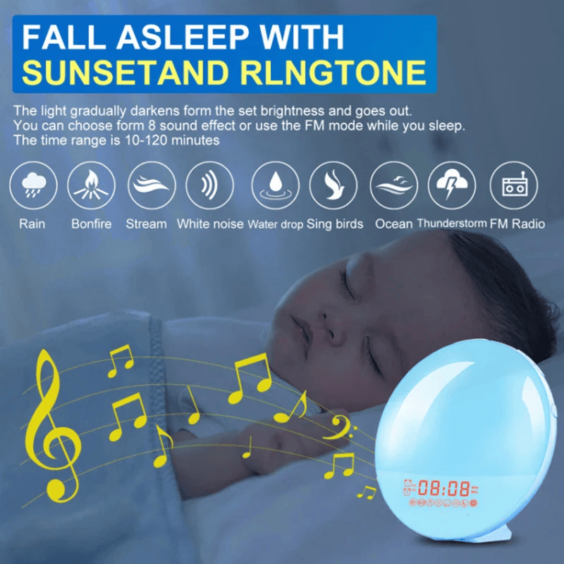 Wake Up Sunrise Simulation Alarm Clock