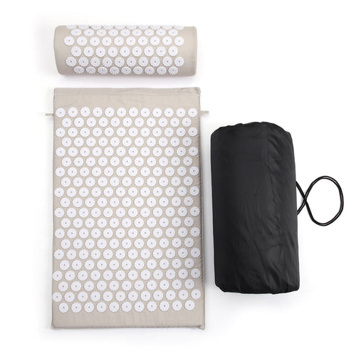 Drip Sweat Therapeutic Acupressure Mat Set with Pillow